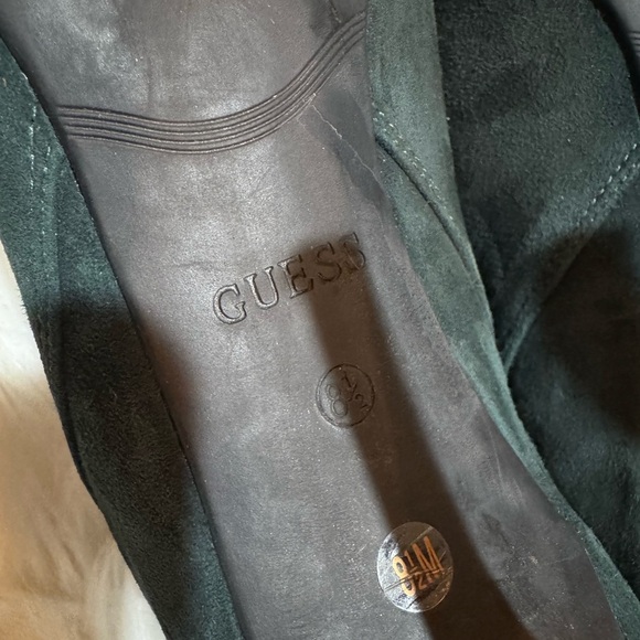 Guess Green Heeled Boots with Stiletto Heel - Picture 8 of 11